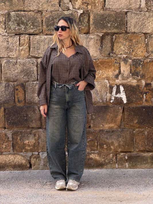 GILET + CAMICIONE CHOCO