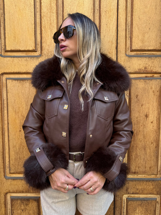 GIUBBINO HARPER CHOCO