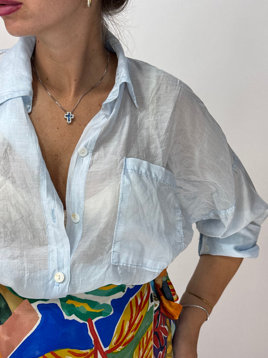 CAMICIA MONIA AZZURRA