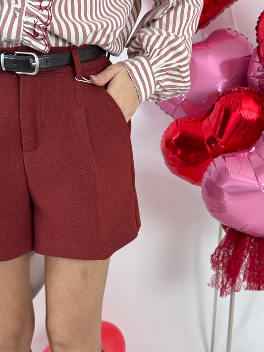 PANTALONCINO LISBONA ROSSO