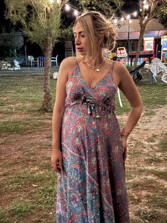 VESTITO VESUVIAN BLU
