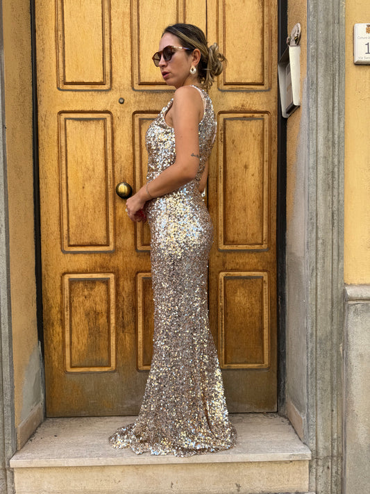 ABITO SIRENA PAILLETTES