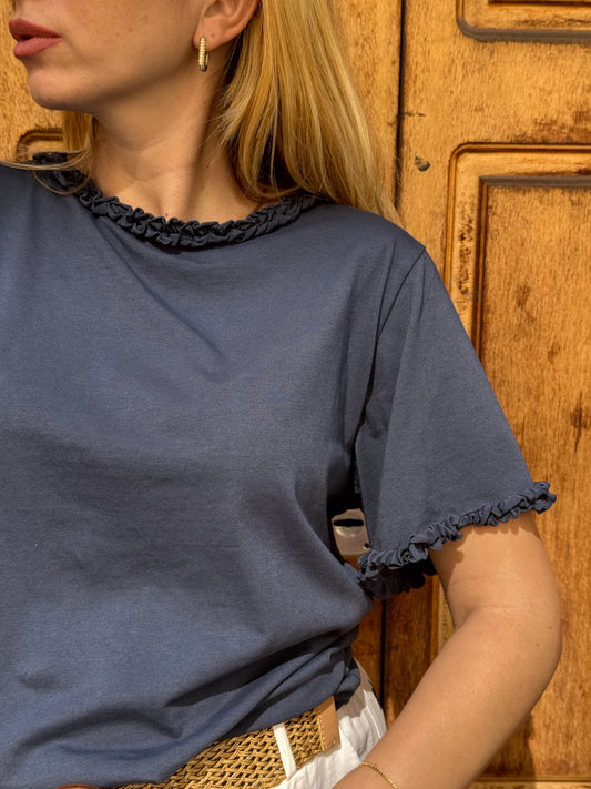 T-SHIRT IRMA BLU