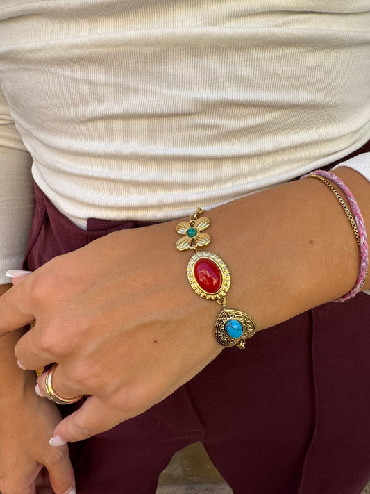BRACCIALE DETTAGLI IN PIETRA