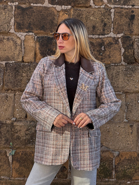 BLAZER ALEXANDRA CHOCO