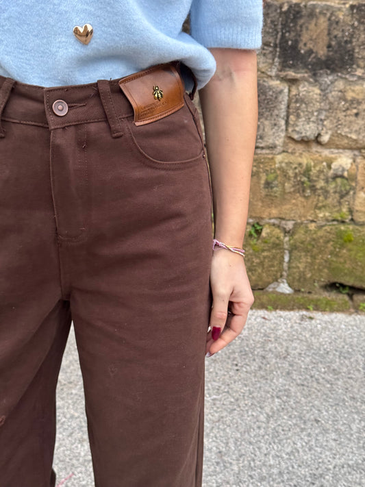 JEANS ARIELLE CHOCO