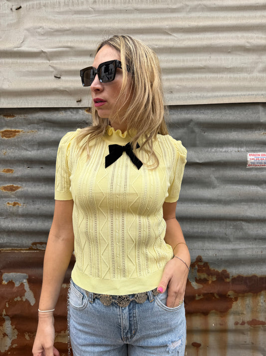 MAGLIONCINO DIANA GIALLO NEW