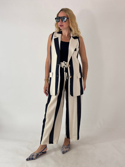 COORDINATO RIGHE BLU**PREORDINE**