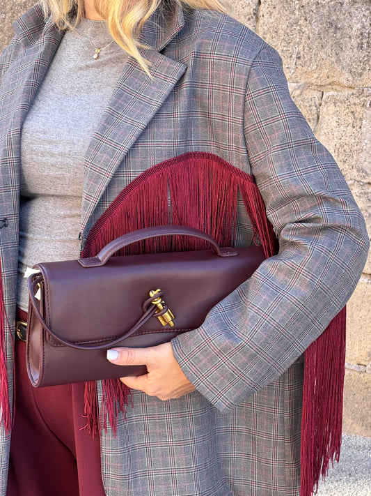 BORSA BAGUETTE BORDEAUX
