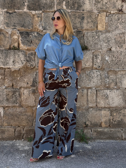 COORDINATO NEMESI AZZURRO