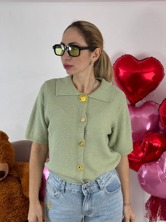 CARDIGAN SUN VERDE