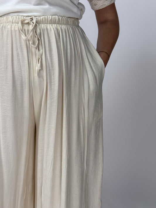 PANTALONE ORNELLA BURRO