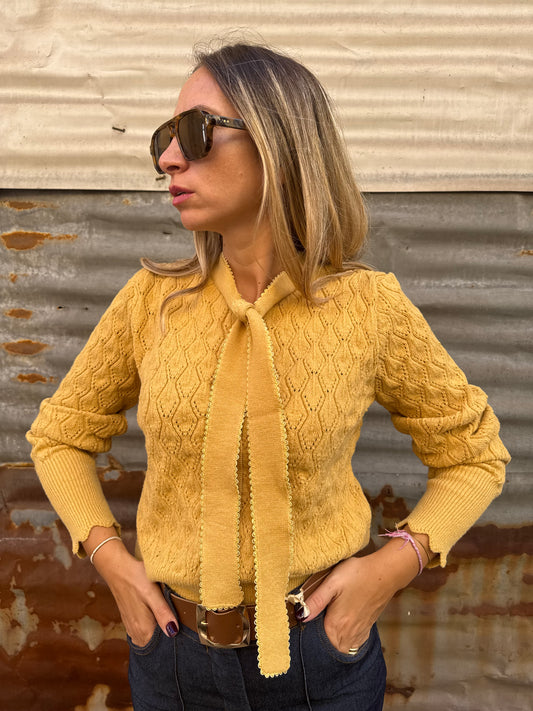 CARDIGAN DARIA SENAPE