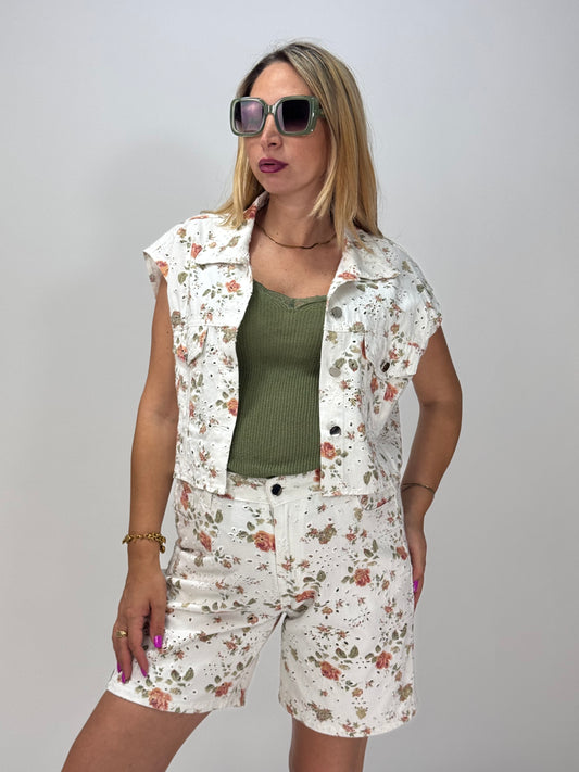 COORDINATO BRIDGERTON FIORI