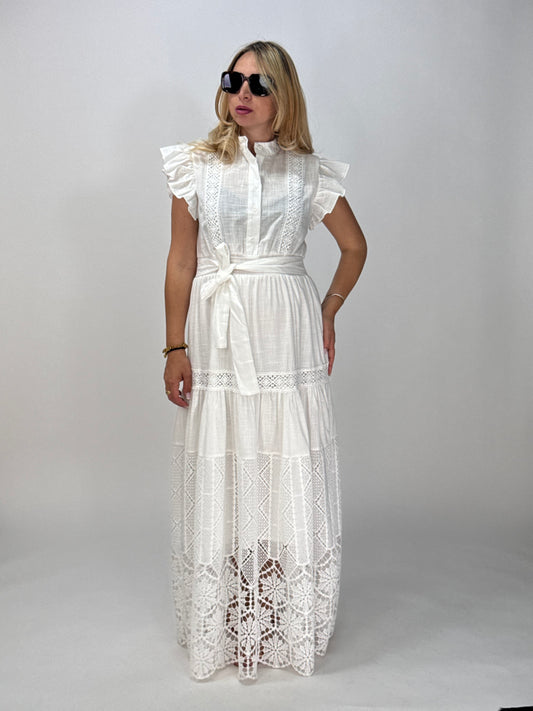 VESTITO EMILIA BIANCO