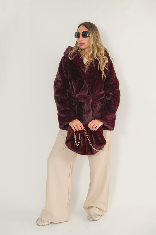 ECOPELLICCIA RHEA BORDEAUX