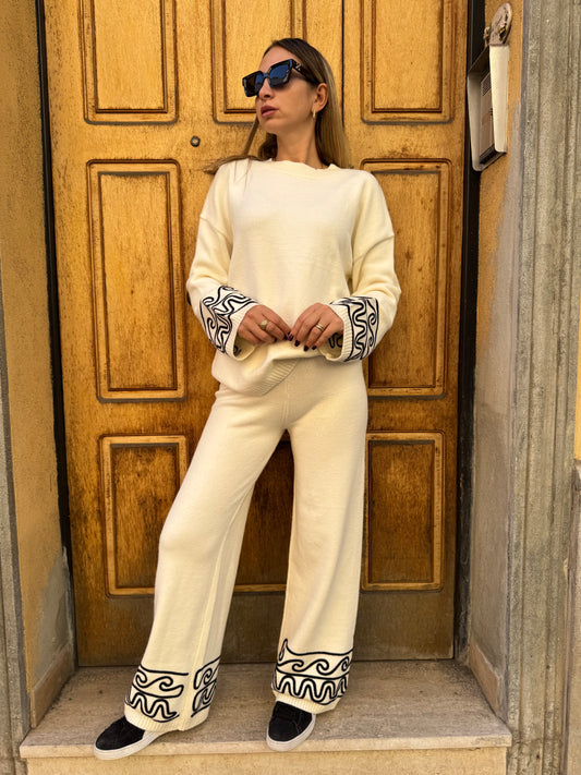 COORDINATO SVEVA BURRO