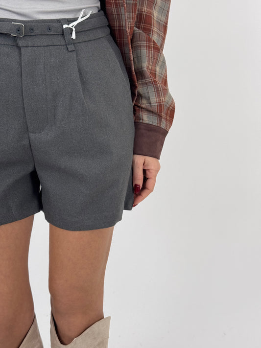 PANTALONCINO YARA GRIGIO