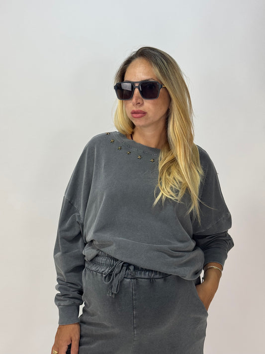 COORDINATO SPORTY GRIGIO