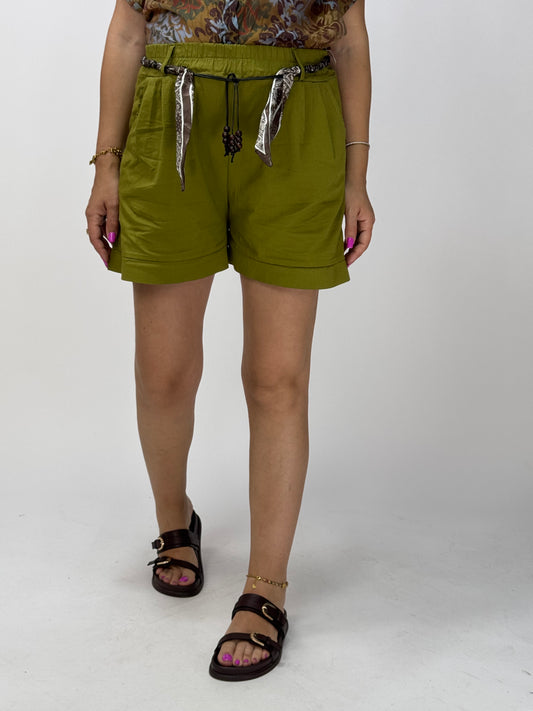 PANTALONCINO JUNGLE VERDE