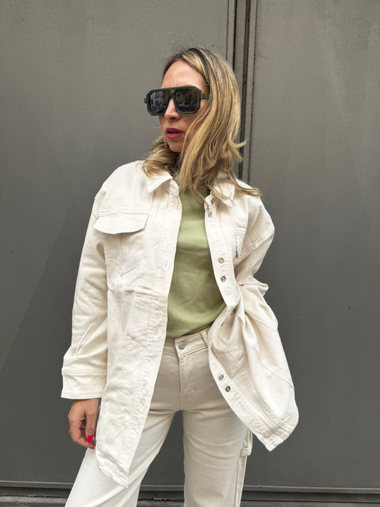 CAMICIONE JEANS ALMA