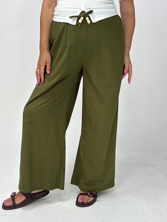 PANTALONE PATRICIA VERDE MILITARE