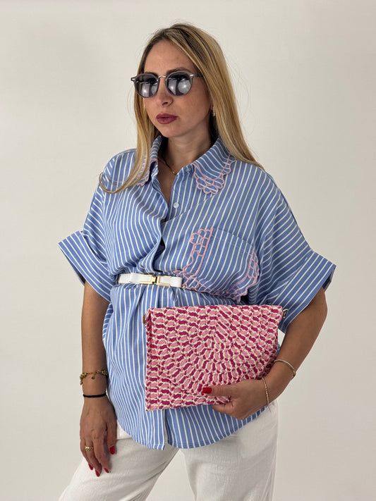 POCHETTE PAGLIA SIENNA