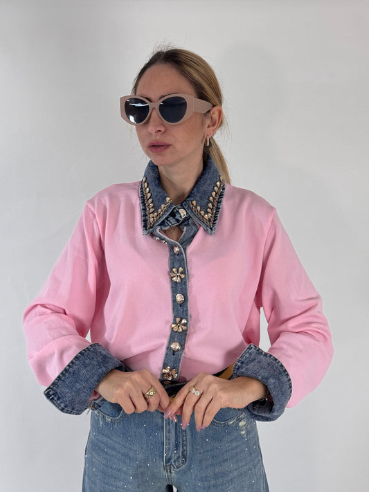 MAGLIONE RYA ROSA