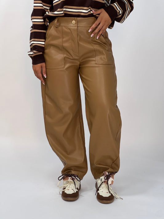 PANTALONE OSLO CAMMELLO