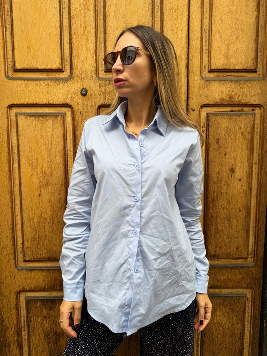 CAMICIA MICAELA AZZURRA
