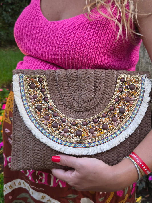 POCHETTE BROWN