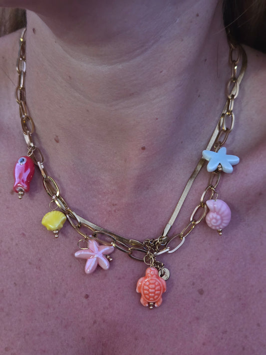 COLLANA CHARME MARINI CERAMICA