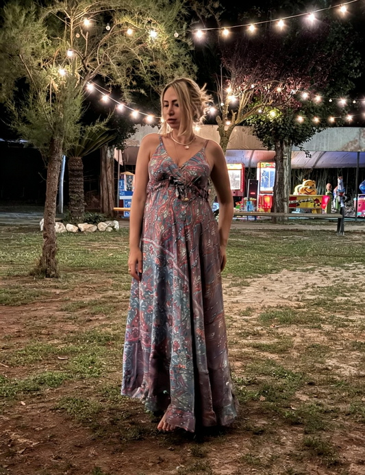 VESTITO VESUVIAN BLU
