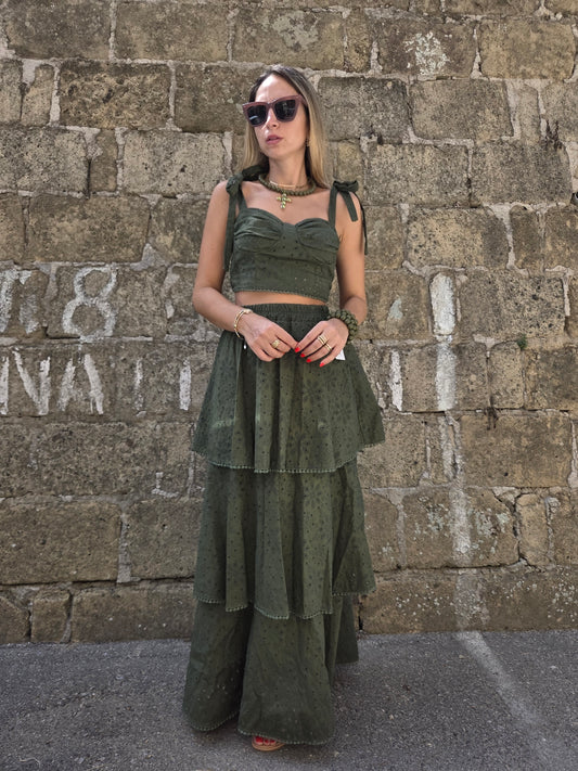 COORDINATO TANZANIA VERDE MILITARE