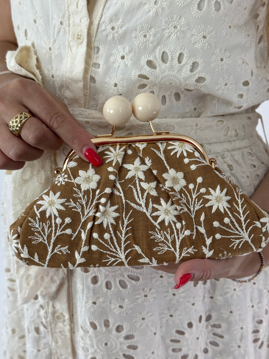POCHETTE RAKEL CAMMELLO