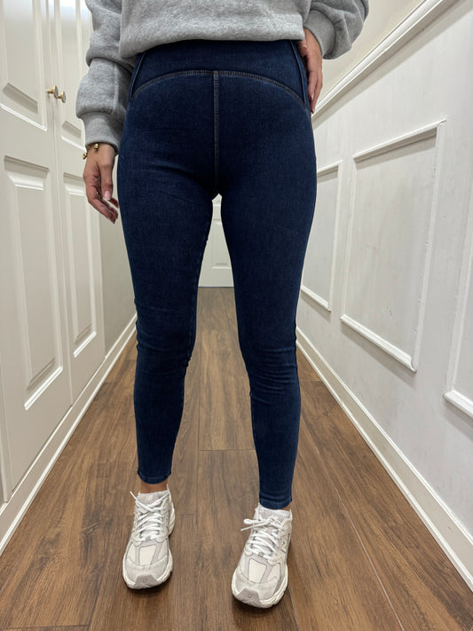 LEGGINGS JEANS PUSH UP