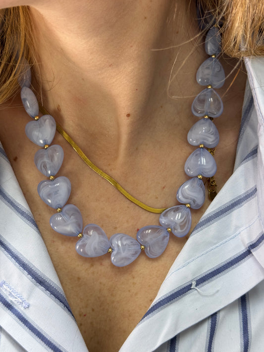 COLLANA MELISENDE AZZURRA