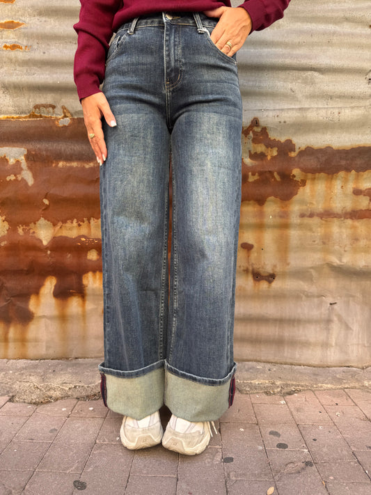 JEANS MALENA PIEGONE