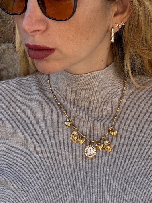 COLLANA MANY HEARTS