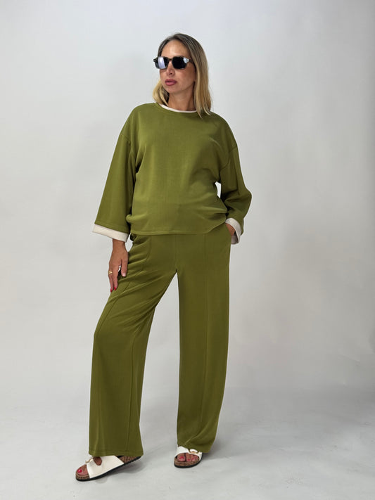 COORDINATO CLIO VERDE ACIDO