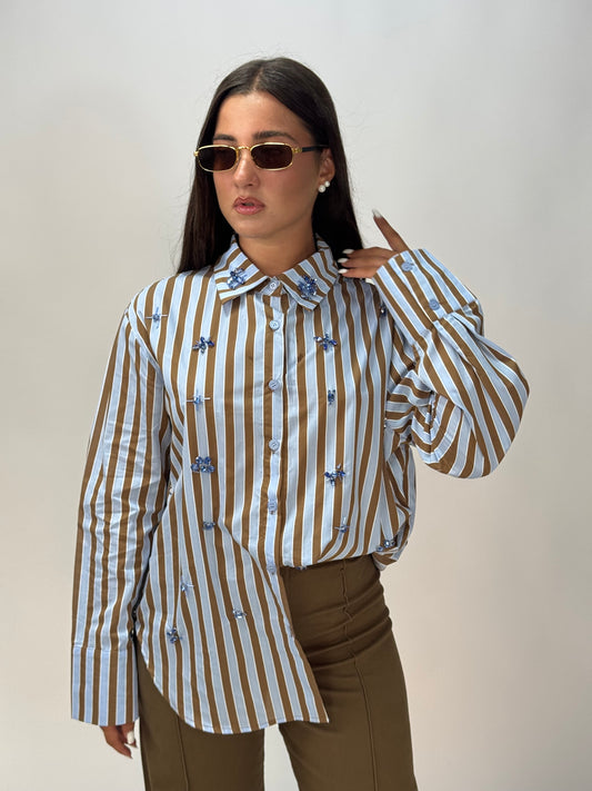 CAMICIA FELIX AZZURRA