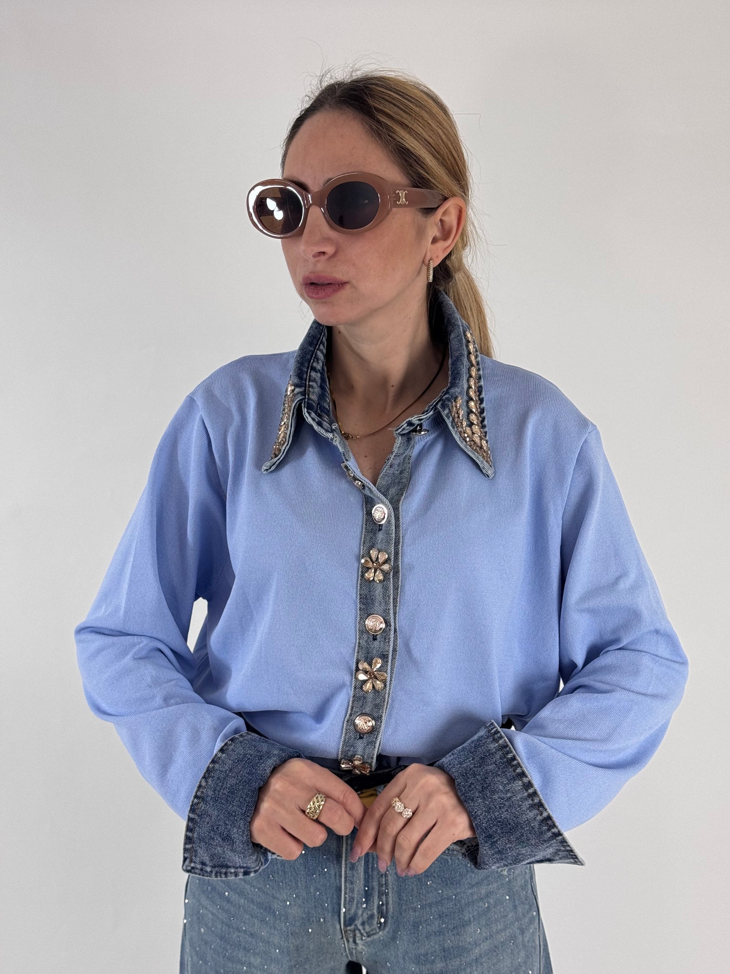 Maglioncini, T-shirt e camicie curvy