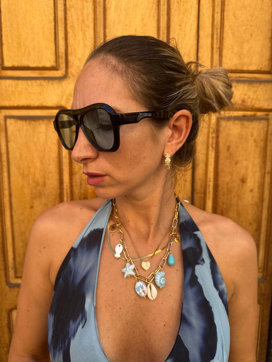 OCCHIALI LA SIESTA VETRI BLUE