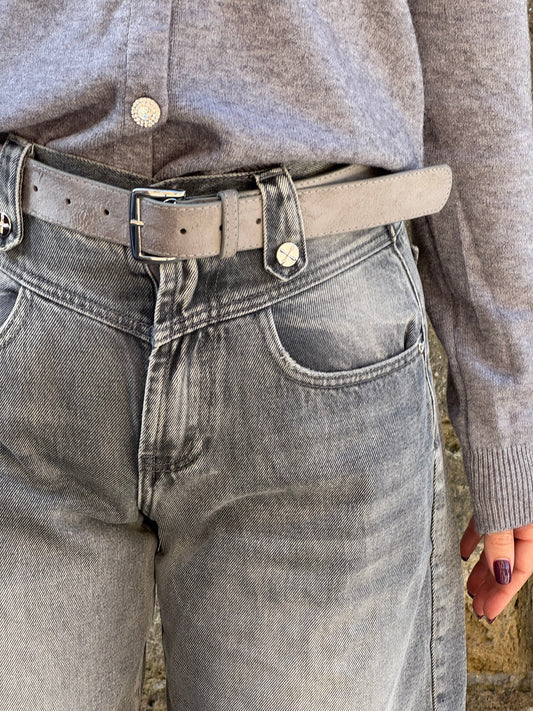 JEANS EVELIN CON CINTURINO