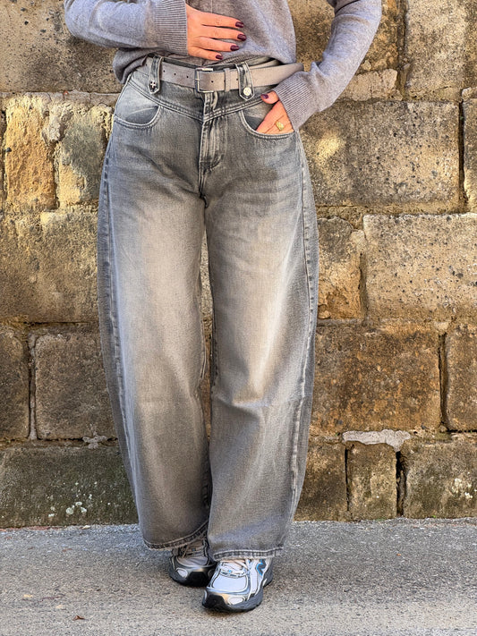 JEANS EVELIN CON CINTURINO