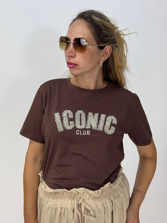 T-SHIRT ICONIC CHOCO