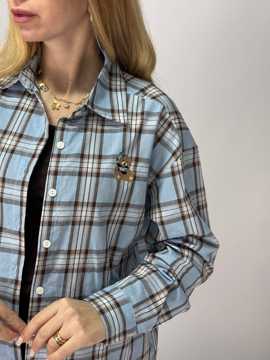 CAMICIA AZZURRA MARYLIN