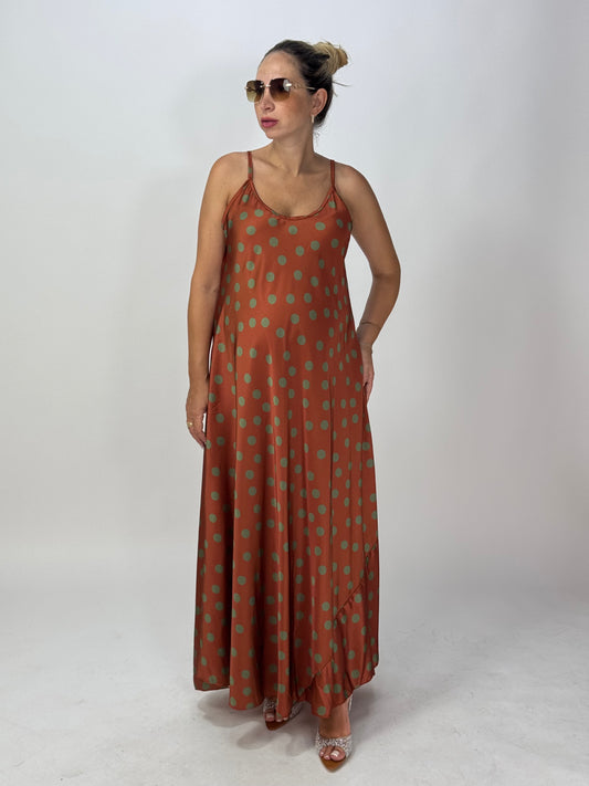 VESTITO JOIA POIS VERDI