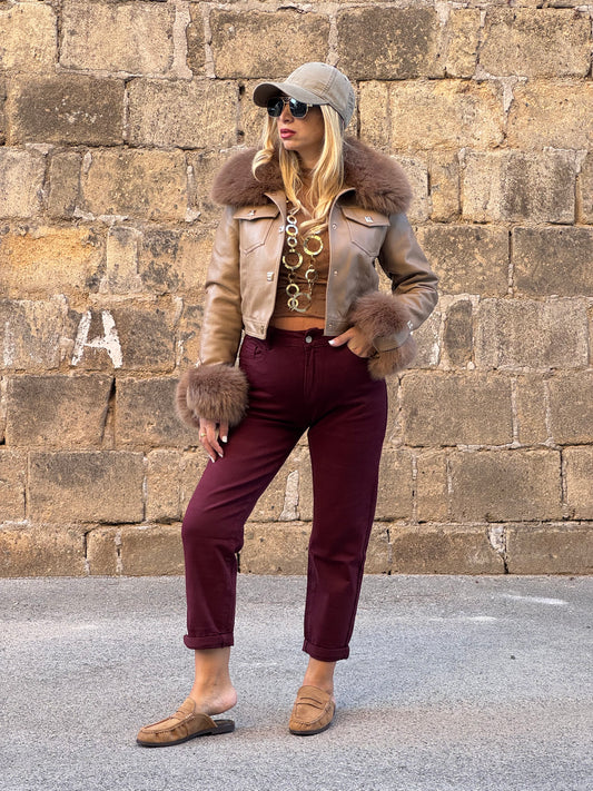 JEANS HARPER BORDEAUX