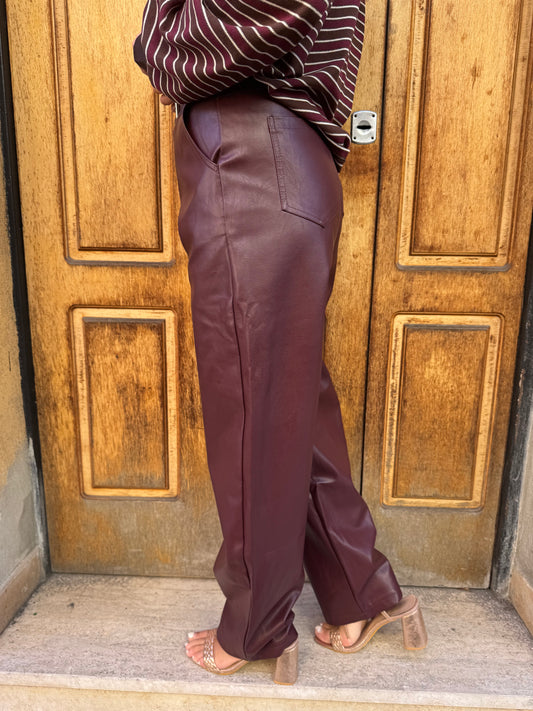 PANTALONE ECOPELLE CINTY